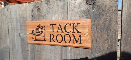Wooden tack room - wooden, pony