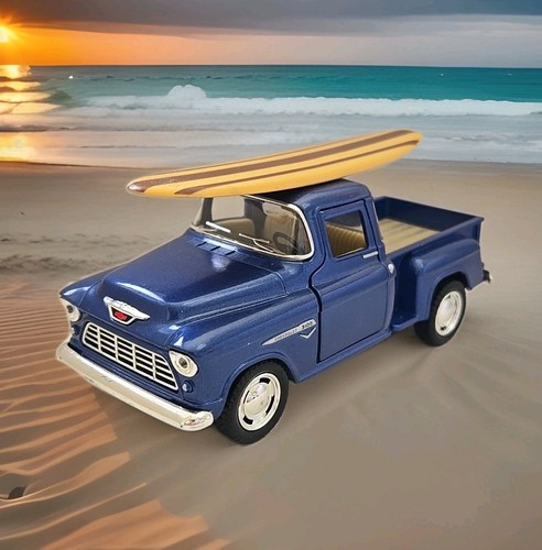 Kinsmark 1955 blue chevy - kinsmark,