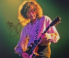 Jimmy Page Led Zeppelin Signed