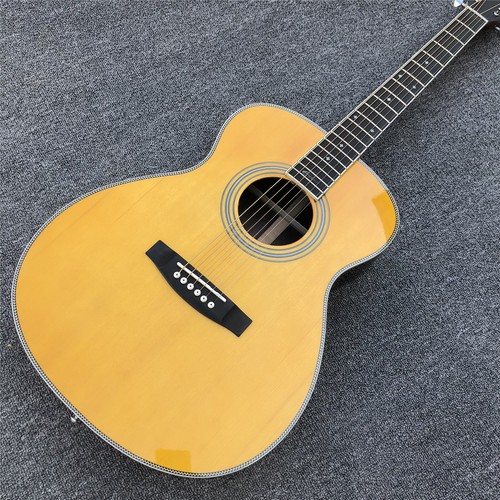 Yellow inch type solid - inch, om