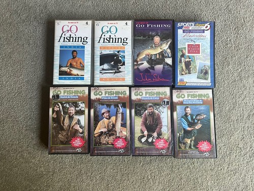 Fishing vhs bundle go - vhs, x