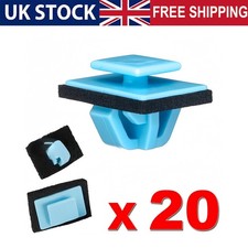 20x Clips For HYUNDAI Santa Fe KIA Sportage Side Skirt Moulding Door Trim Panel
