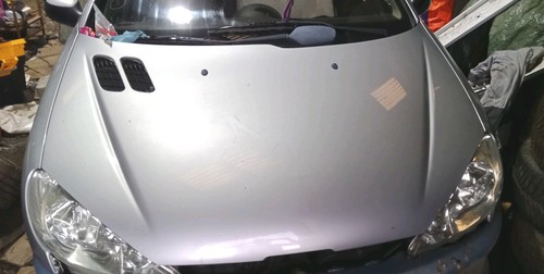 Peugeot 206 bonnet silver - 206, ezr