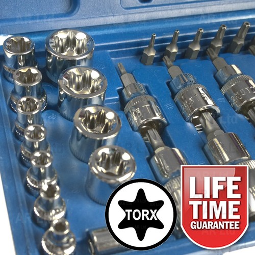 Bluespot 29pc torx star socket - 29pc,