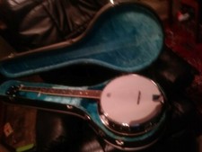 ANTARES 5 STRING BLUE GRASS BANJOHEAD-REMO, WEATHER KING(BANJO HEAD ONLY)U.S.A