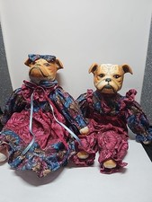 Vintage English Bulldog pair