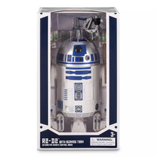 Disney Star Wars R2-D2 Remote Control Interactive Droid with Serving Tray - NEW