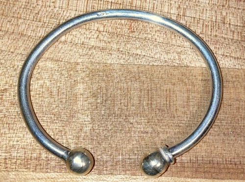 Modern open bangle sterling - bangle, in
