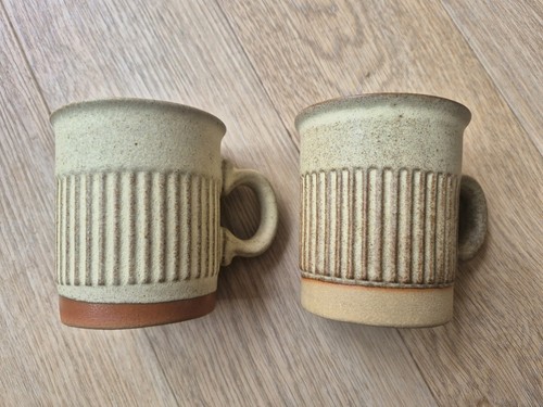Pair studio pottery - pair, of