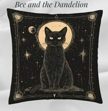 Black Cat With Mystic Moon