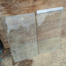 Pair Classic Mini 1965 Mk1 Sliding Rear Glass Austin Countryman Morris Traveller