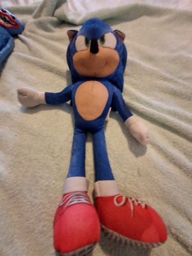 Sonic the hedgehog plushie - hedgehog,