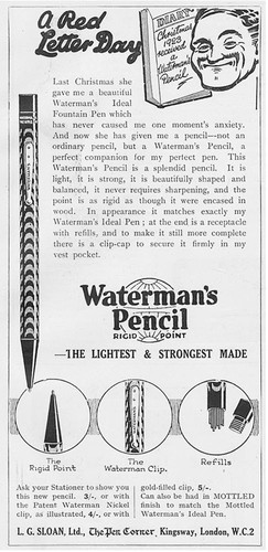 Waterman retractable pencil - retractable,