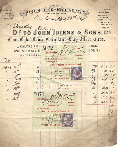 John idiens sons - john, &