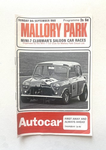 Mallory park sept 1968 - mallory,