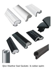 Upvc Door or Window Gasket Weather Draught Seal Qlon EPDM Black White