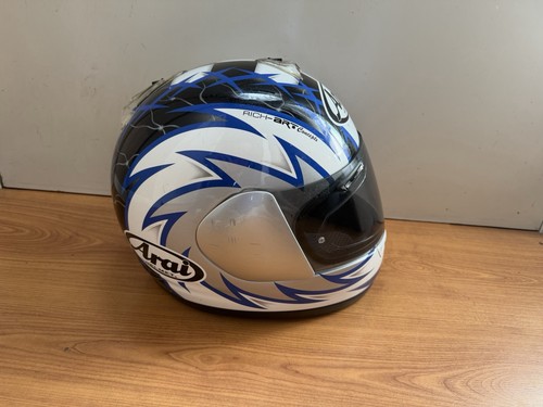 Arai crash helmet white - white, blue