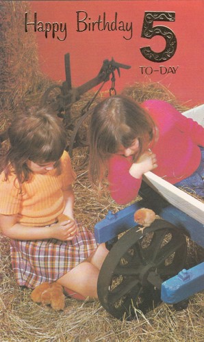 5th happy birthday - 5th, girls