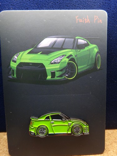 Faith pin badge nissan gtr - nissan,