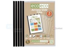 A4 Clip Bar Slide Binder Side Bound File Presentation Folders Clipbar BULK PRICE