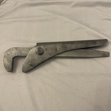 Vintage Footprint 9 inch  Adjustable Pipe Wrench 