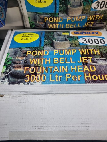 Hozelock pond pump with - hozelock,
