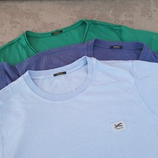 Denham Lot of 3 T-Shirt Mens Medium Multicolor Short Sleeve Pullover RRP £119