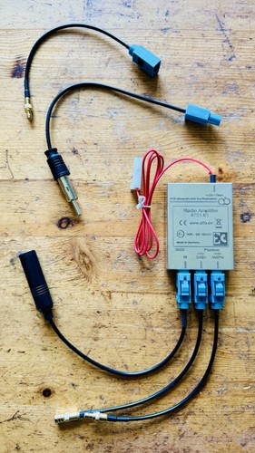 Car radio amplifier - dab, fm/am
