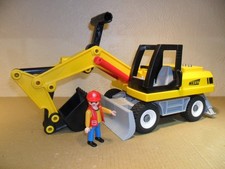 PLAYMOBIL DIGGER EXCAVATOR (Construction Lorry,Truck,JCB)
