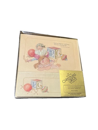 Vtg hallmark card boxed - vtg,