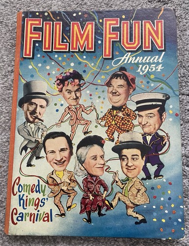 Film fun annual 1954 vintage - film,