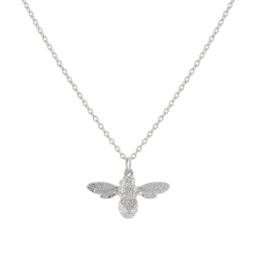 Sterling silver honey bee - silver,