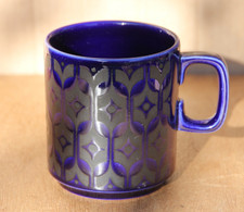 Hornsea Midnight Blue Mug - Good Clean - Rare colour - England