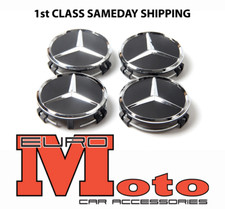 Mercedes Black Wheel Centre
