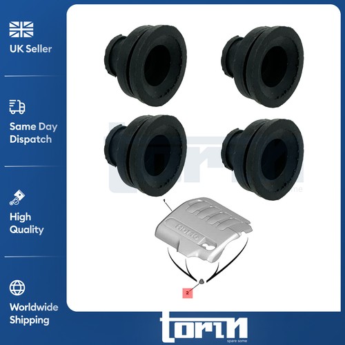 Top engine cover rubbers - top,
