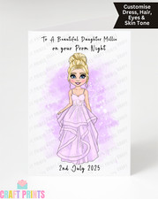 Personalised Prom Night  Card