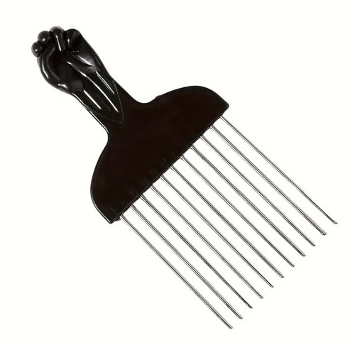 New afro comb - new, fist
