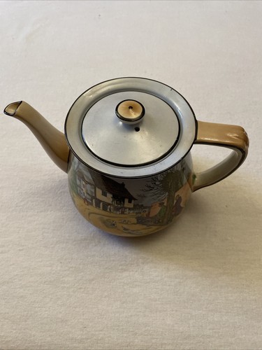 Vintage burleigh ware teapot - vintage,