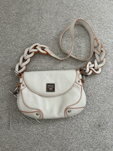 Mcm crossbody handbag white - crossbody,