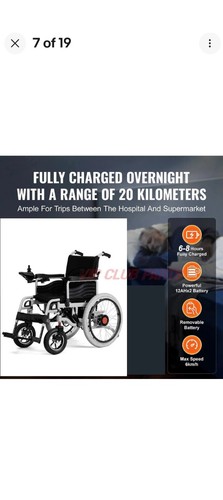 Powered wheelchair with - powered,