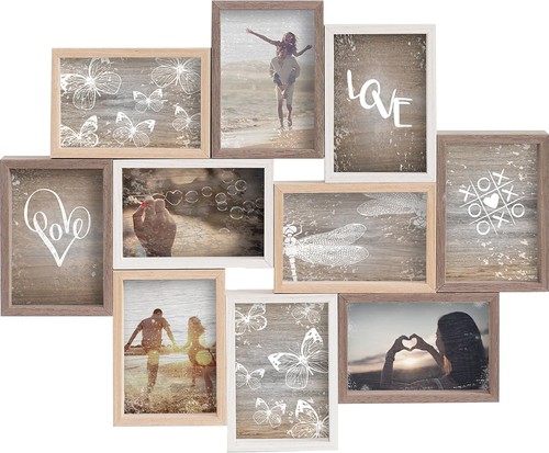 Wooden collage photo - collage, frame
