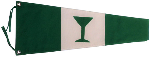 Gin pennant fully sewn - pennant,