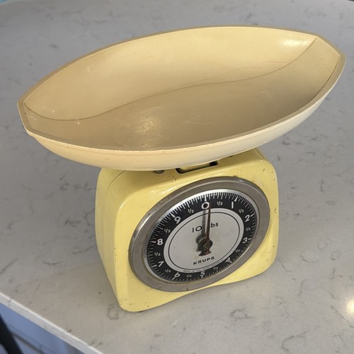 Vintage krups kitchen scales - vintage,