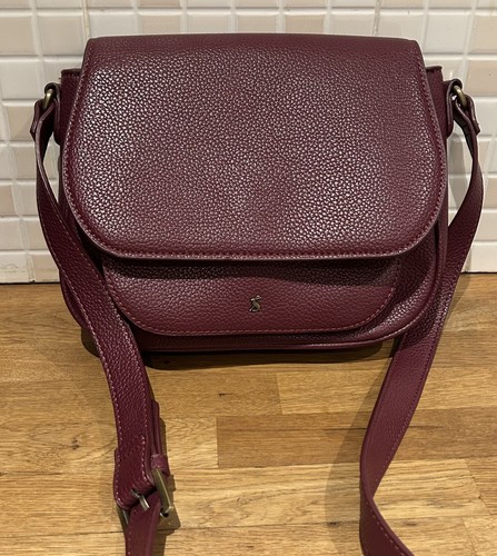 Joules burgundy vegan faux - joules,