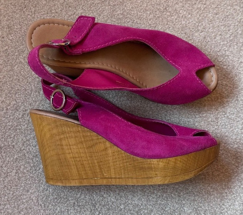 Next suede platform wedge - next,