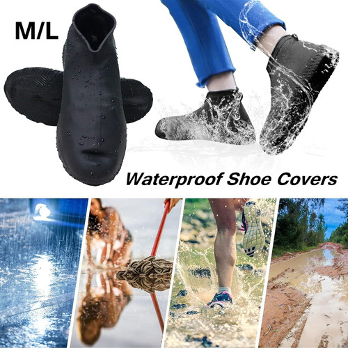 Reusable waterproof rain shoe - waterproof,