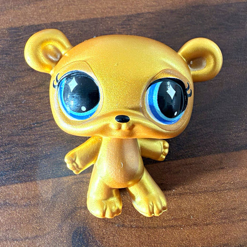 Littlest pet shop 230 gold - littlest,