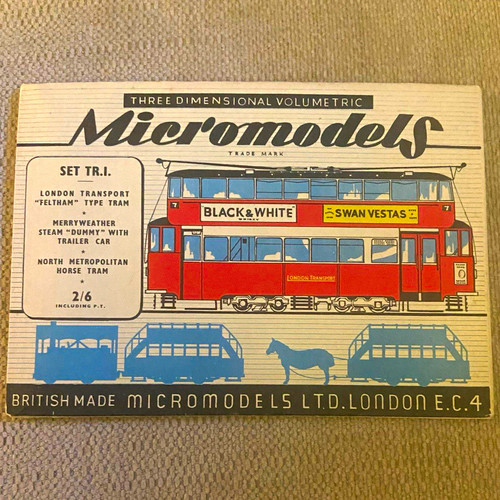 Micromodels london transport - london,