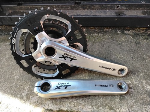 Shimano deore m770 crankset - xt,