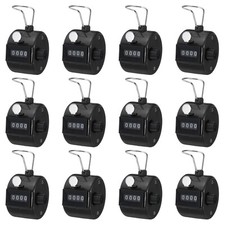 12pcs Click Counters 4 Digit